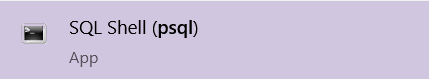 PSQL