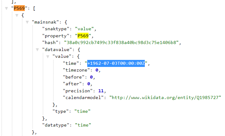 Query wikipedia using wikibase sdk
